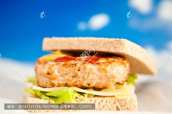 雞肉漢堡包