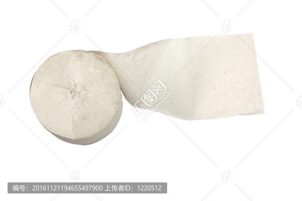 衛(wèi)生紙的白色隔離BG