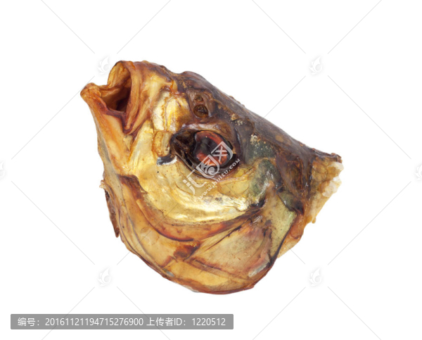 熏魴魚(yú)在白色背景