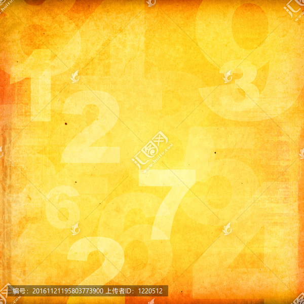 復(fù)古風(fēng)格的數(shù)字