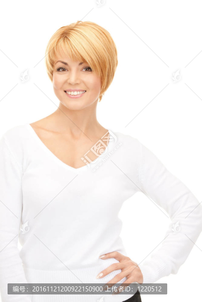 可愛的女商人
