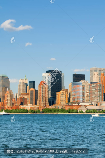 紐約市高摩天大樓全景