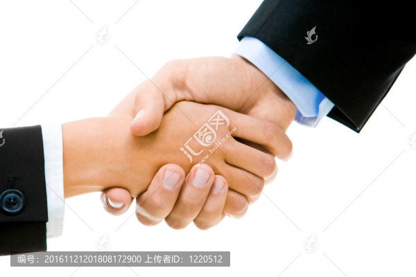 商業(yè)的握手