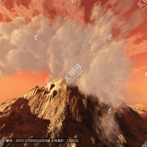 火山口