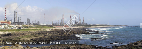 全景的煉油廠？da,Palmeira（波爾圖/葡萄牙）