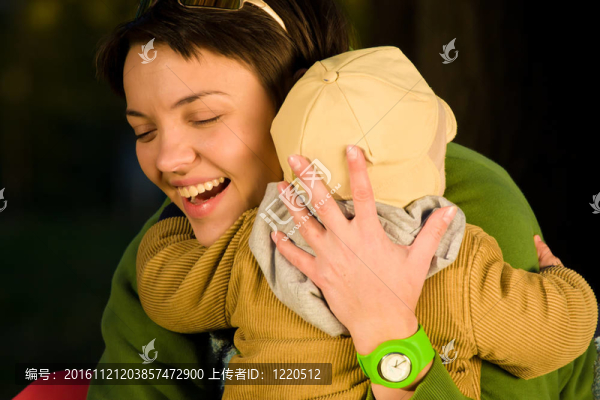 一個母親和孩子