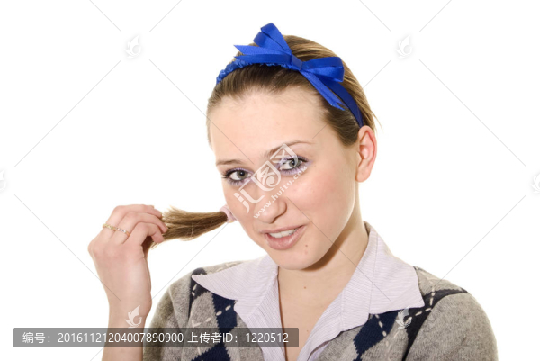 一個(gè)年輕女孩的肖像