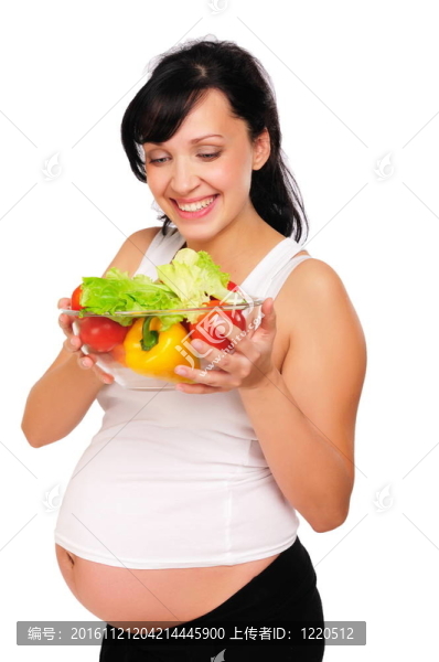 年輕的孕婦