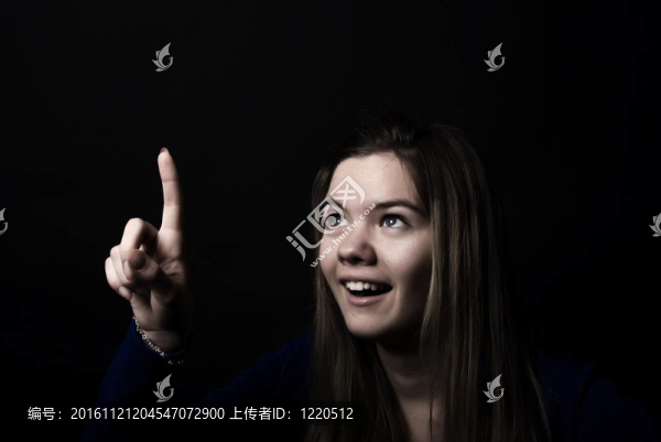 一個年輕女孩的肖像