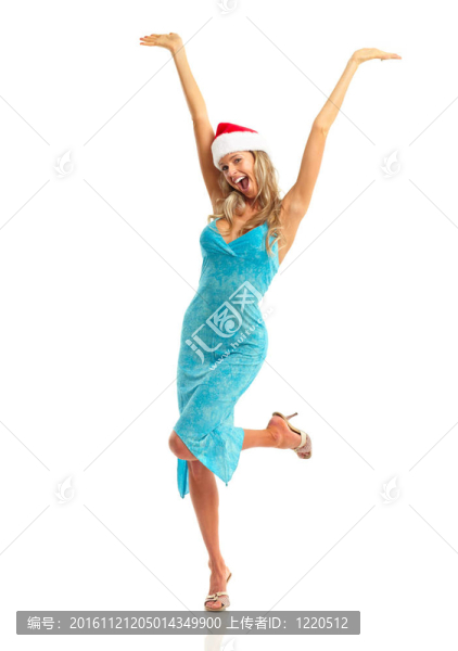 圣誕節(jié)的女人