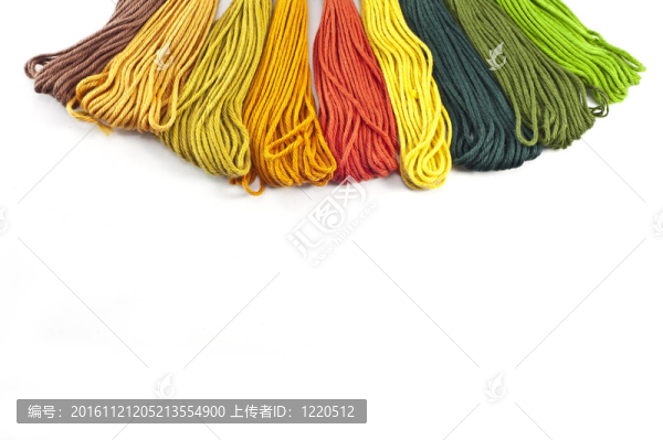 彩色棉絲