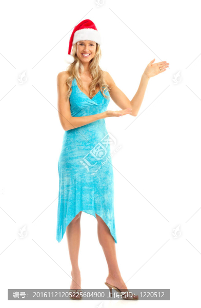 圣誕節(jié)的女人