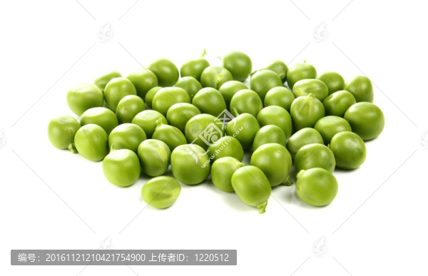 綠色的豌豆