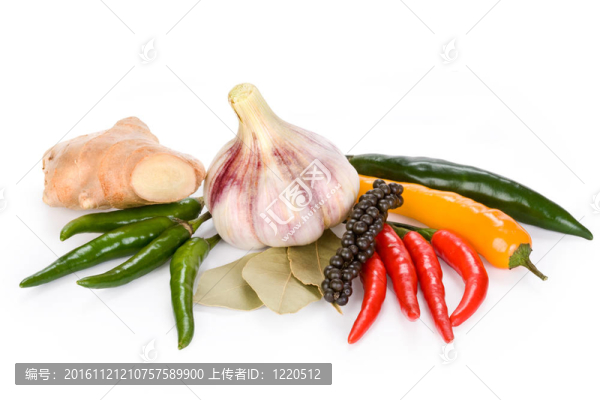 不同的調(diào)料