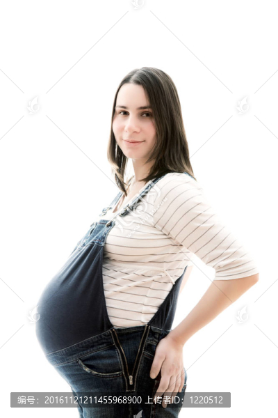懷孕的女人