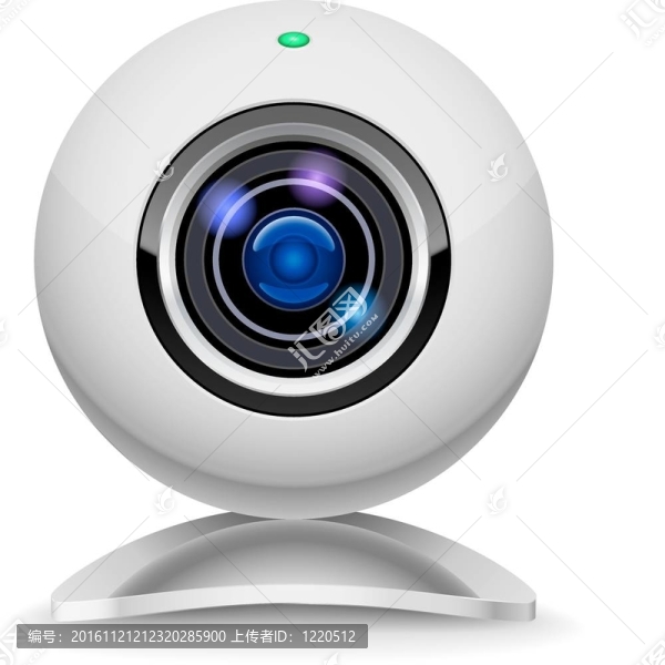 現(xiàn)實(shí)的白色攝像頭