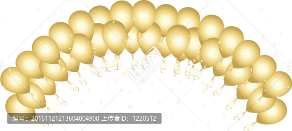 生日快樂(lè)氣球和星星