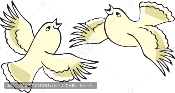 歌唱的鳥兒。