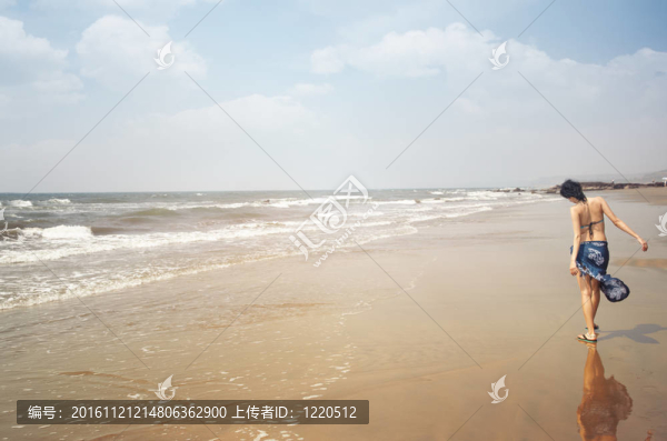 夏天的海灘