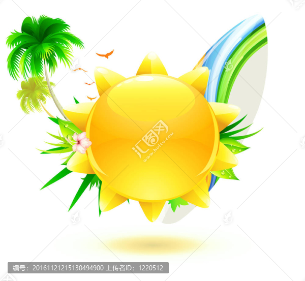 時(shí)髦的夏季背景