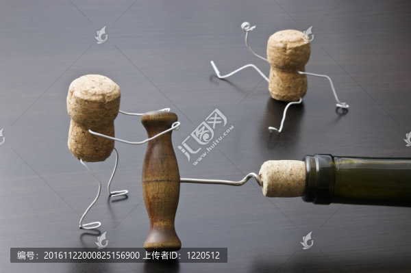 葡萄酒瓶塞與瓶開(kāi)瓶器