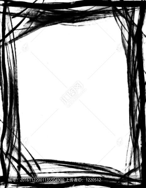 拉絲邊框