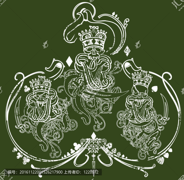 國王三重奏的插圖