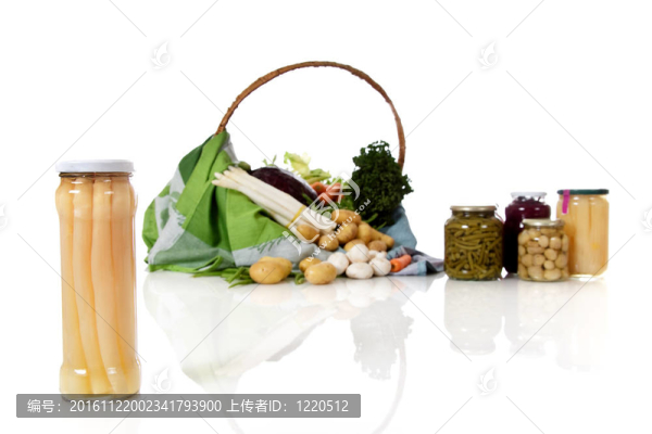 罐裝蘆筍罐頭；新鮮蔬菜罐頭