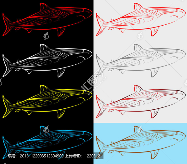 鯊魚(yú)；集