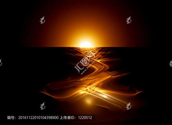 熾熱的巖漿流