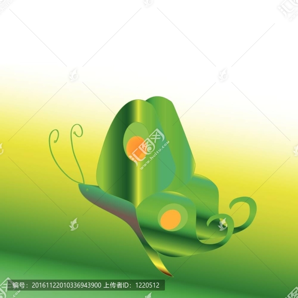 綠色蝴蝶
