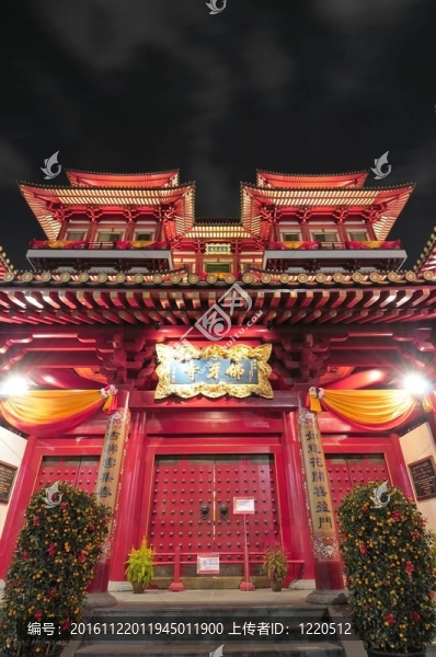 亞洲風(fēng)格的佛教寺廟