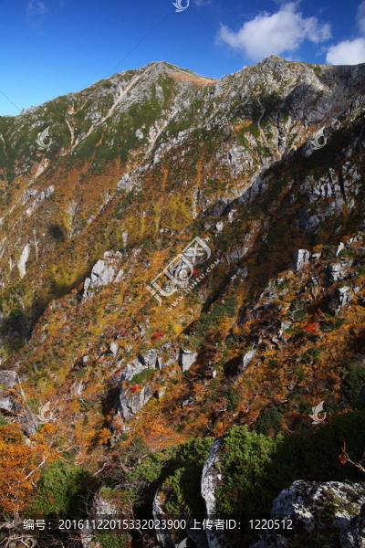 秋天的山