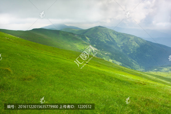 美麗的高山景觀