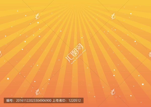 橙色向量條紋