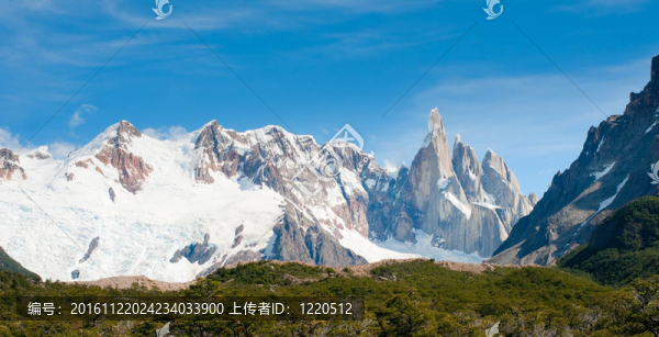 Cerro,Torre山；巴塔哥尼亞；阿根廷
