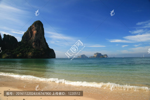 萊利海灘；泰國