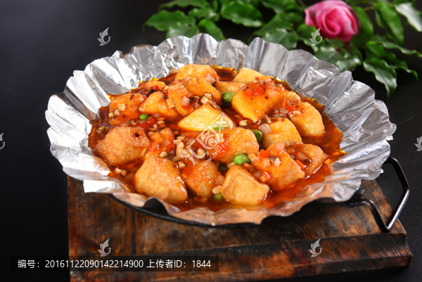 蜜汁豆腐