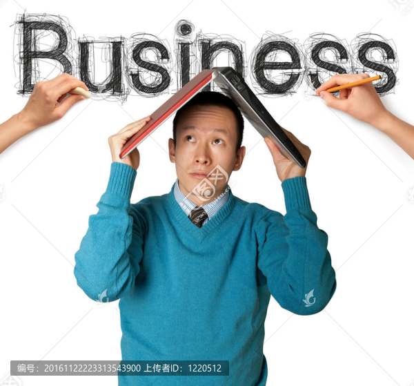 與商人的素描字生意