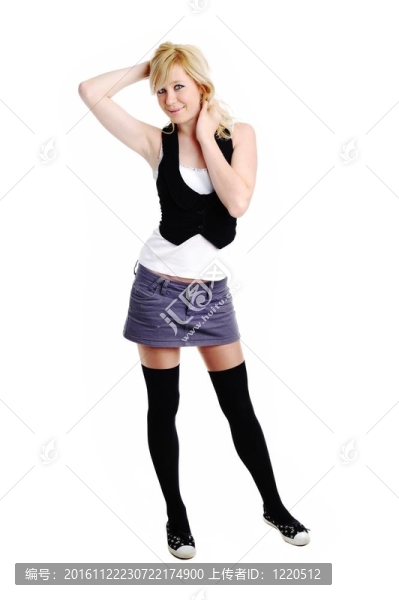 快樂的女孩