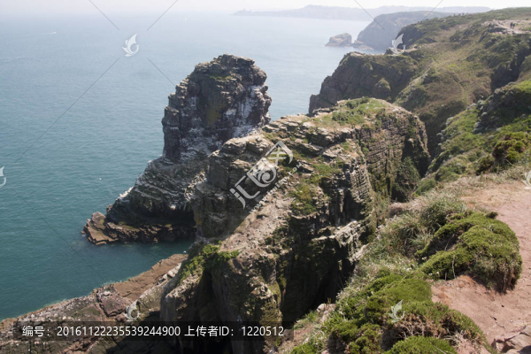 海岸線附近的觀點(diǎn)；第Frehel.