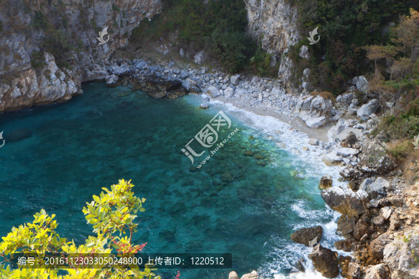fakistra海灘在Pelion希臘
