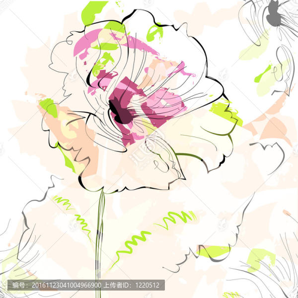 摘要花卉背景