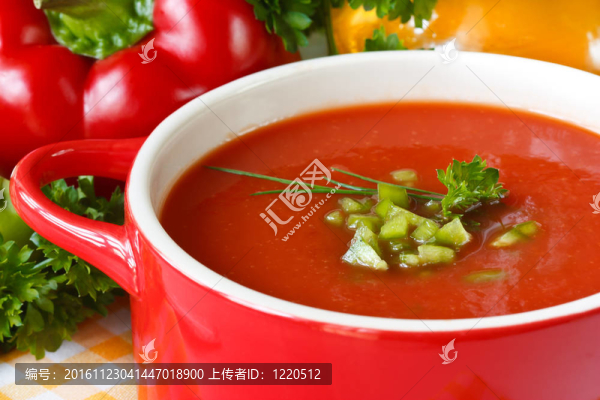 番茄湯。