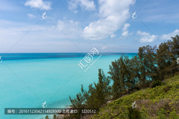 百慕大群島的海景