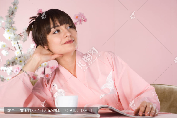 粉紅色的女孩