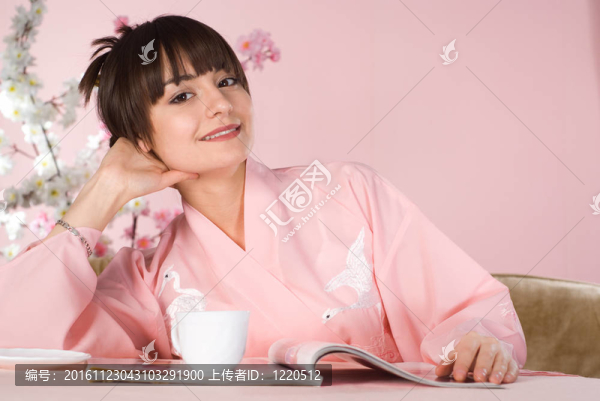 粉紅色的女孩