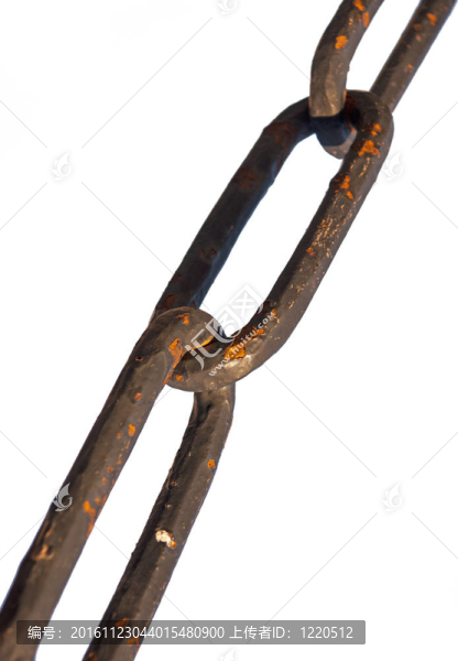 生銹的金屬鏈