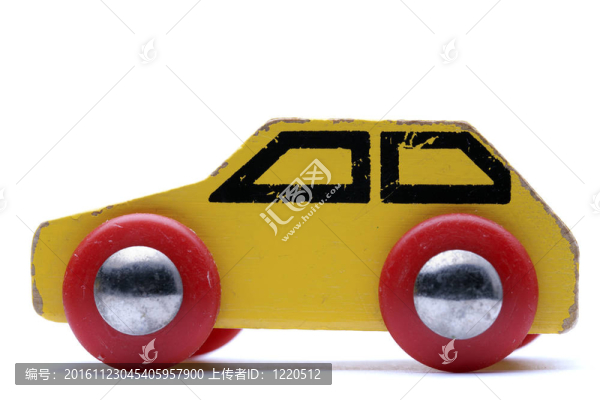 黃色的玩具車