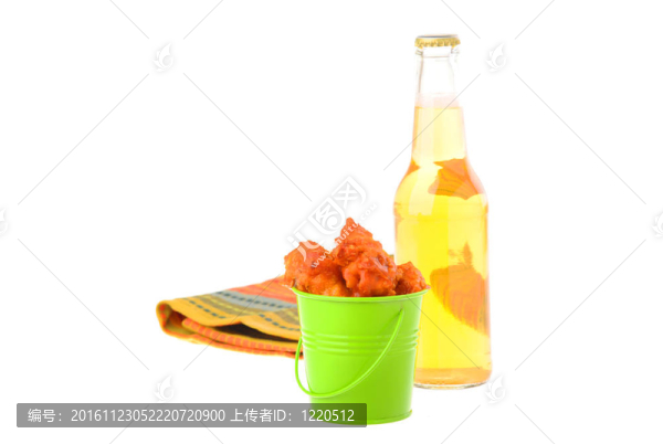 燒烤的翅膀